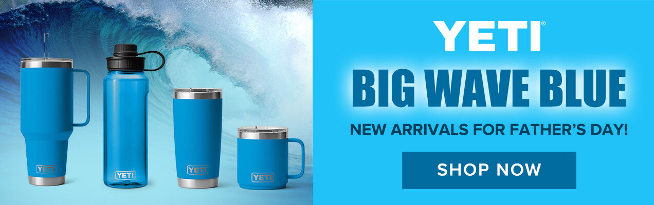 Shop the NEW Big Wave Blue YETI