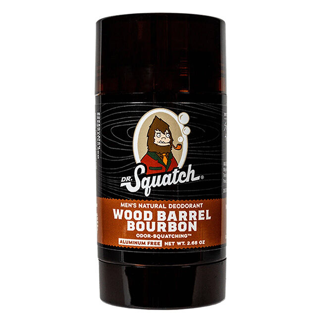 Dr. Squatch Wood Barrel Bourbon Deodorant 2.65 oz