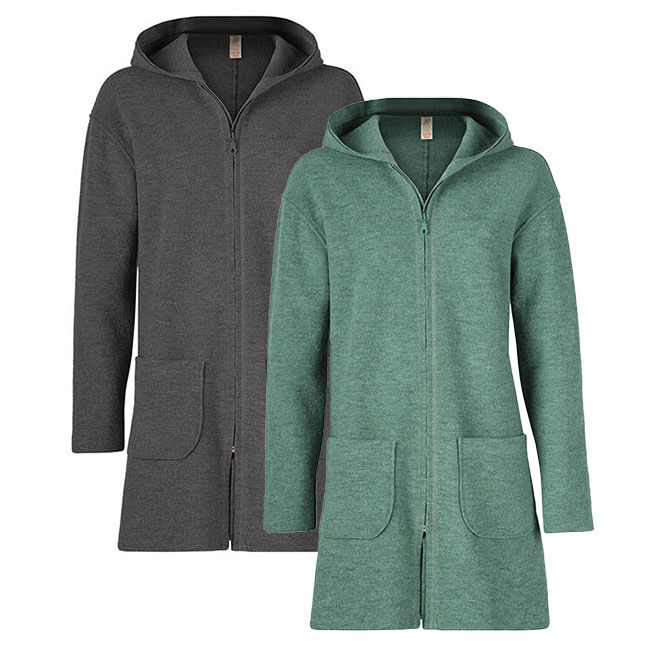 Men's Wool Fleece Zip Jacket. Zip men's fitted jacket by Engel in 100% soft  organic Merino wool fleece.