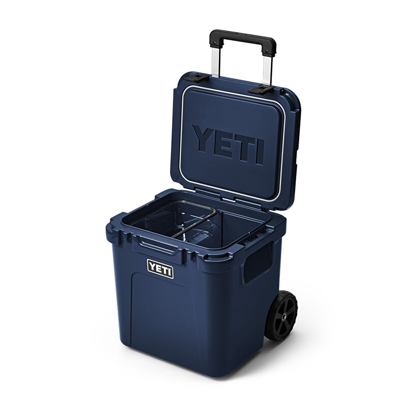 YETI Roadie 48 Wheeled Cooler - Navy | The Cheshire Horse