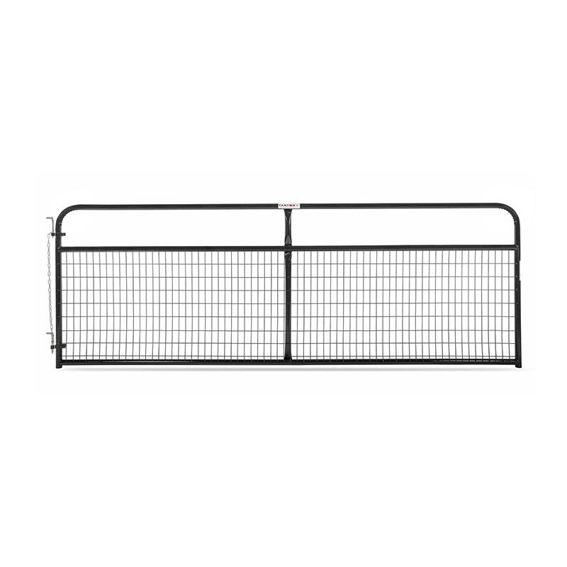 Tarter Watchman Wire Mesh Gate - 12' - Black | The Cheshire Horse