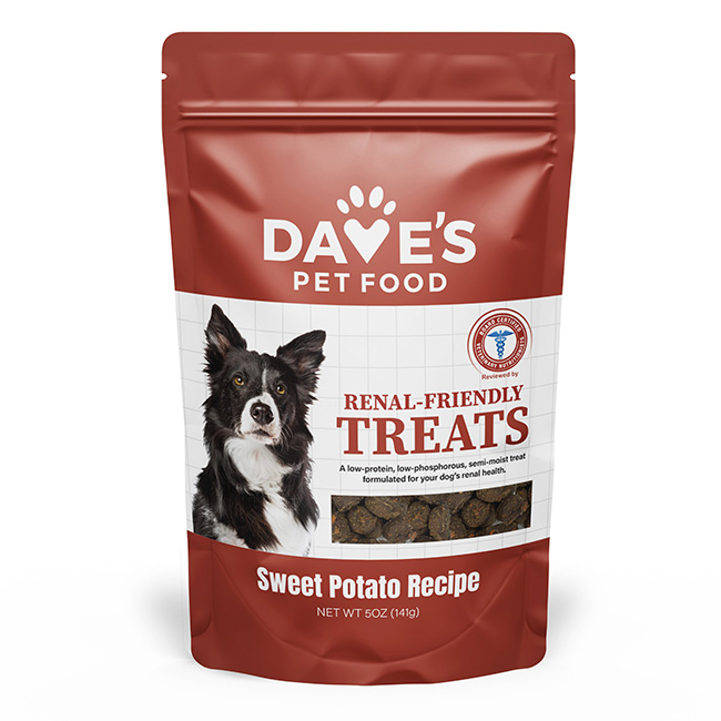 Dave s Pet Food Renal Friendly Dog Treats Sweet Potato Recipe 5 oz The Cheshire Horse