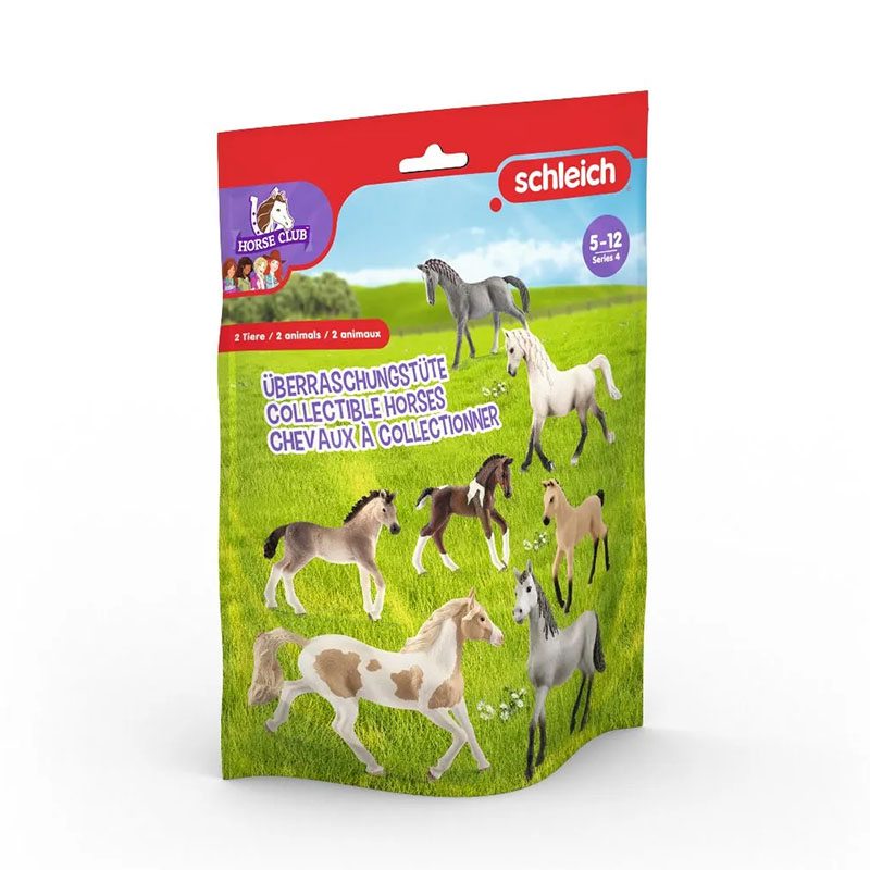 Schleich Collectible Horse Club Blind Bag - Series 4 - 2-Piece | The ...