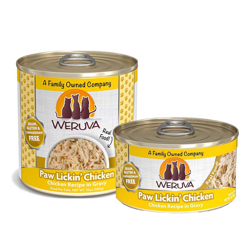 Weruva Classic Cat Food Paw Lickin Chicken Recipe in Gravy