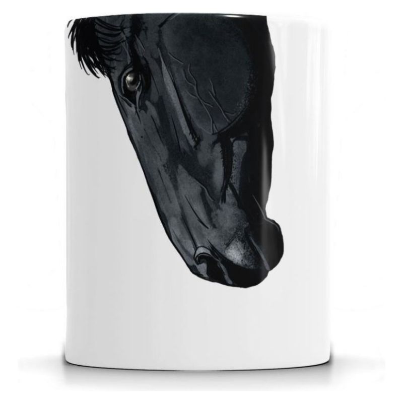 American Brand Studio Snout Mug - Black Horse | The Cheshire Horse