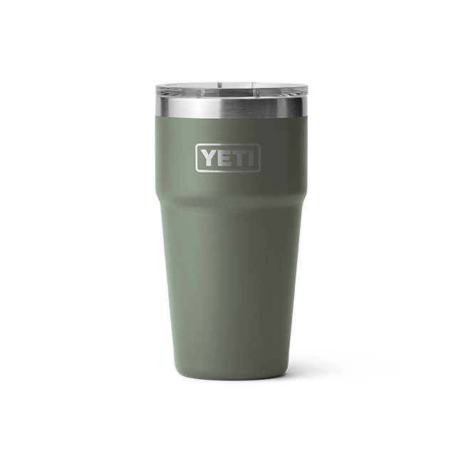 YETI Rambler 16 oz Stackable Pint-Camp Green