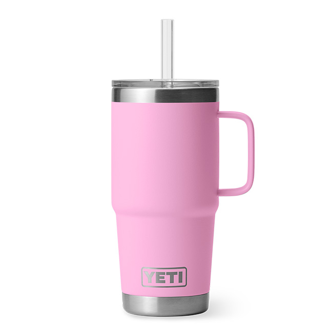 YETI Rambler 25 oz Mug with Straw Lid - Power Pink | The Cheshire Horse