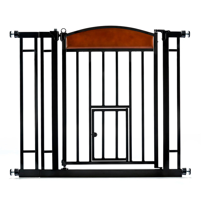 Carlson design paw arched flexi pet gate best sale