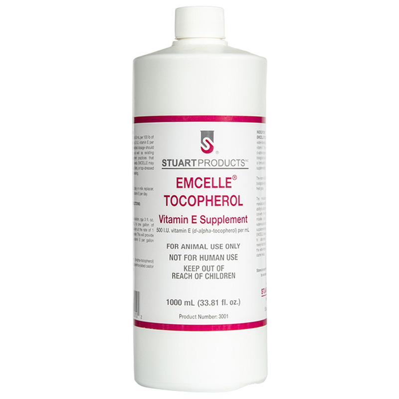 Emcelle Tocopherol Vitamin E Liquid Supplement - 1000 mL | The Cheshire