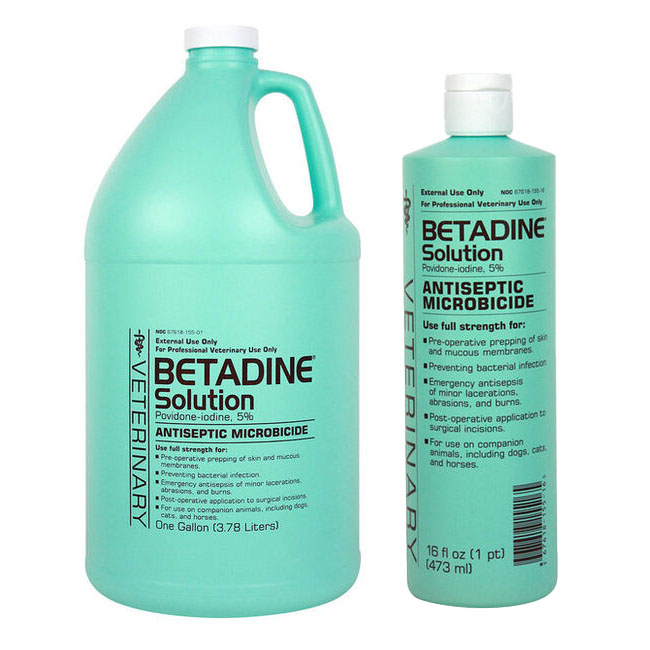 Betadine Antiseptic First Aid Solution Povidone-Iodine 10%, 6 oz