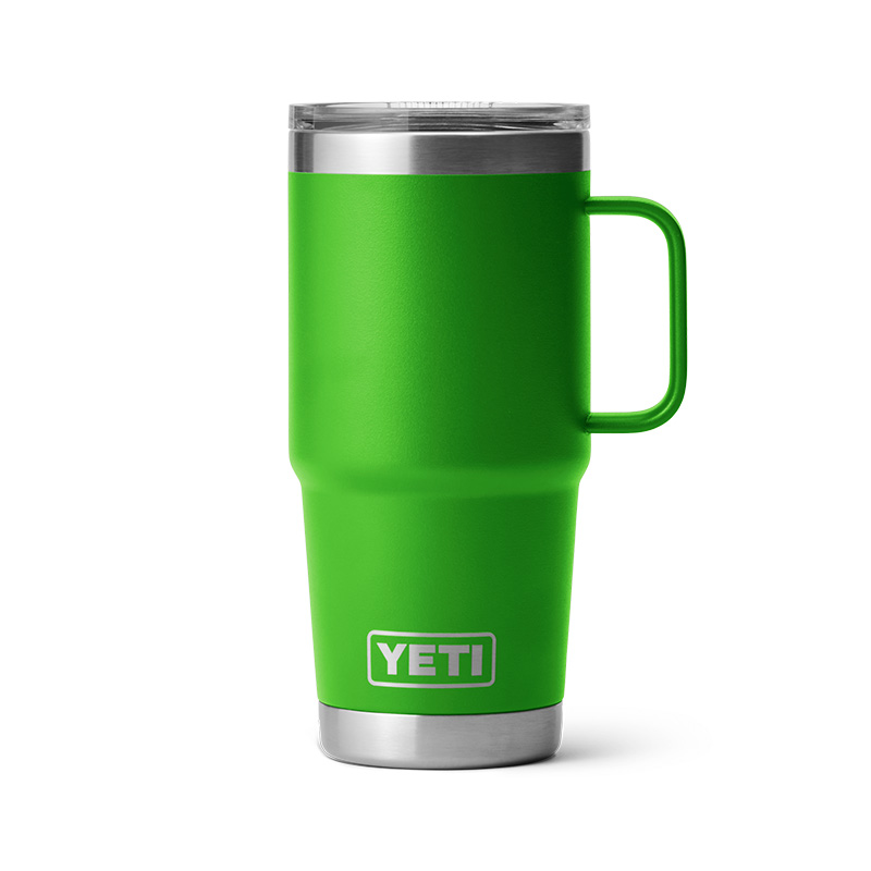 YETI Rambler 20oz Travel Mug with Stronghold Lid-Canopy Green