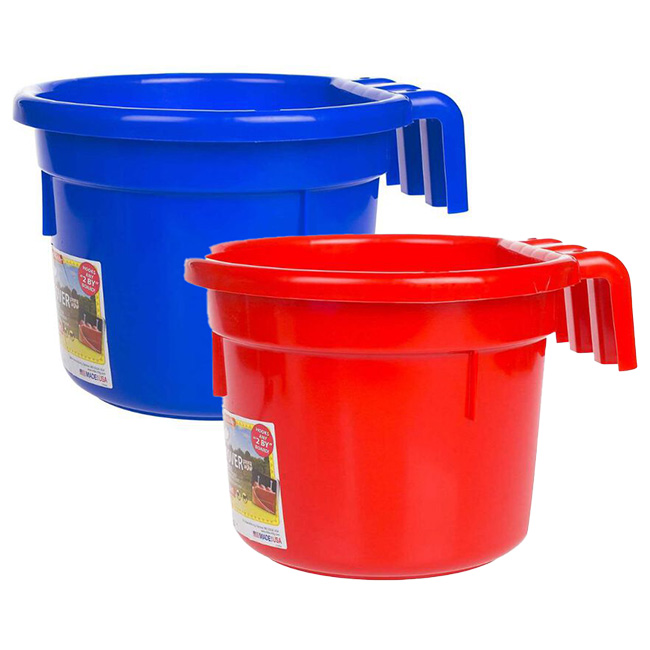 Little Giant DuraFlex 8 Quart Hook-Over Pail | The Cheshire Horse