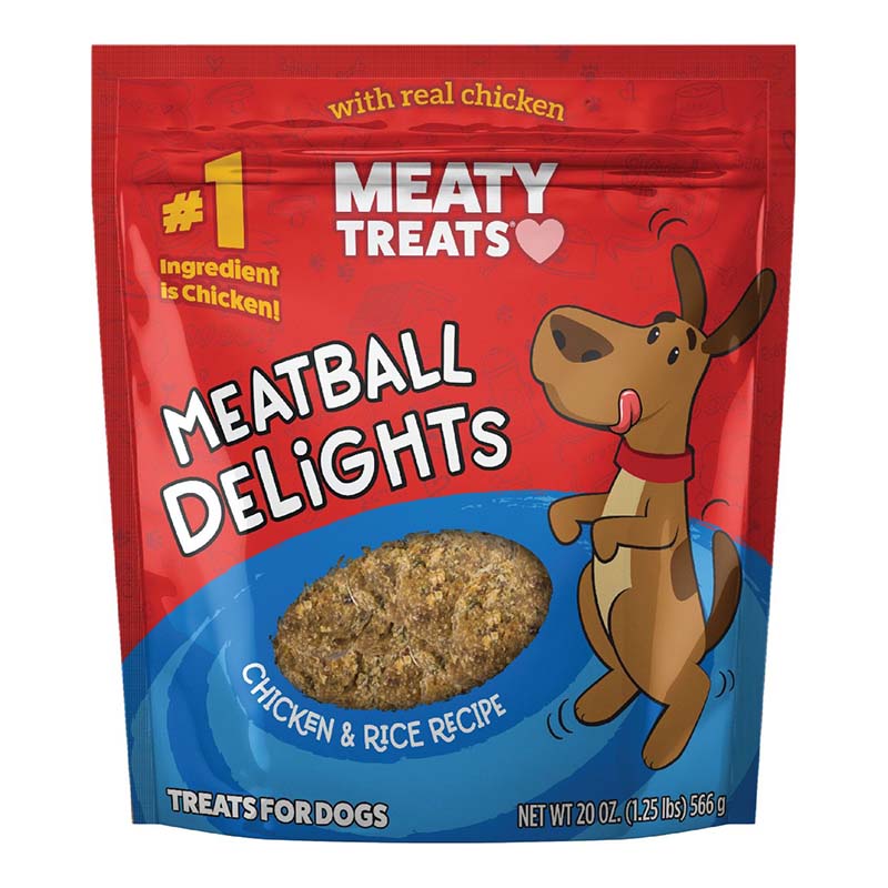 Chicken meatball dog treats sale