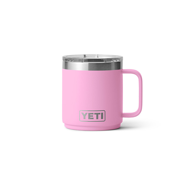 YETI Rambler 10 oz Stackable Mug, Vacuum Insulated, Stainless Steel with  MagSlider Lid, Bimini Pink