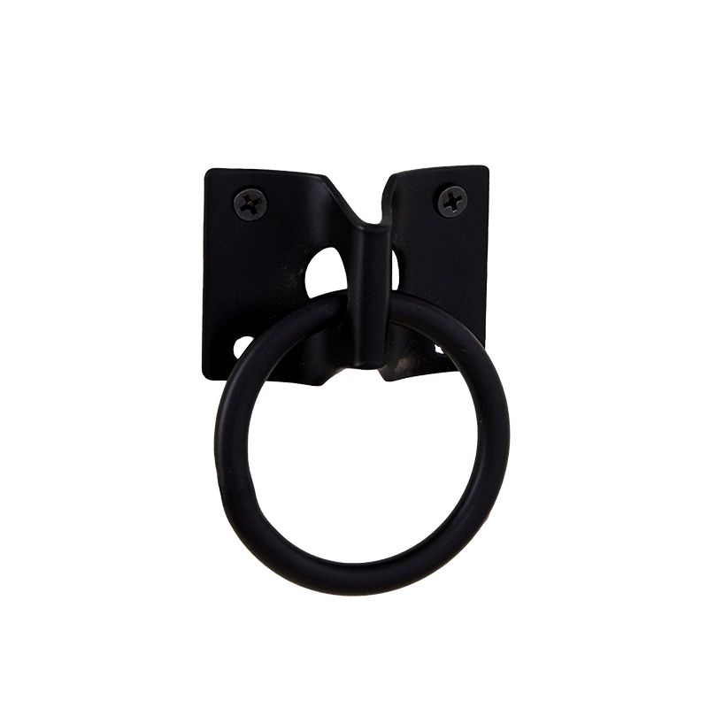 Horse Fare Tie Ring - Black